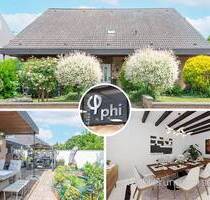 PHI KÖLN - Freistehender Familientraum mit Einliegerwohnung und zwei Garagen in Erftstadt! - Erftstadt-Erp