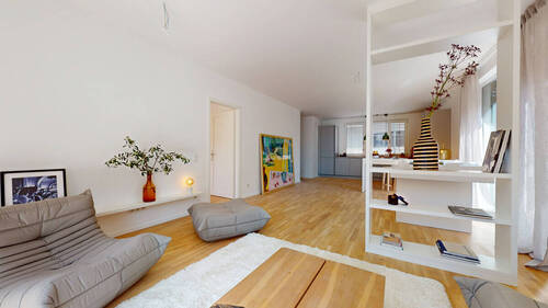 Wohnzimmer - 2 Zimmer Etagenwohnung in Königstein