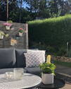 Seitliche Terrasse (Küche) - 