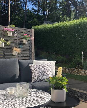 Seitliche Terrasse (Küche) - 