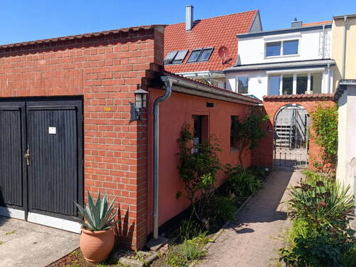 Eingang Bleicherwall - 3 Zimmer Reihenmittelhaus in Barth
