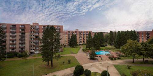 Ausblick vom Balkon - 