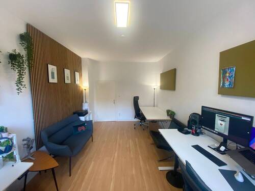 Büroraum 3 - Ruhiges 18 qm Büro in Unterbilk - flexibel, all-in, Nähe Lorettostraße