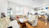 Wohnzimmer 1 - Etagenwohnung mit 58,90 m² in Metzingen - Glems zum Kaufen