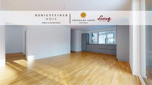 Wohnzimmer - Helle 2-Zimmer-En-Suite-Wohnung mit EBK und Sonnenterrasse 