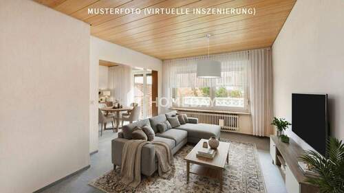 EG Wohnzimmer 4-Musterfoto (virtuelle Inszenierung)-2 - 