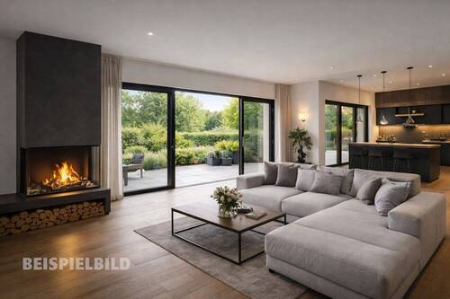 Bild 1 - Modernes Architektenhaus zur Miete 