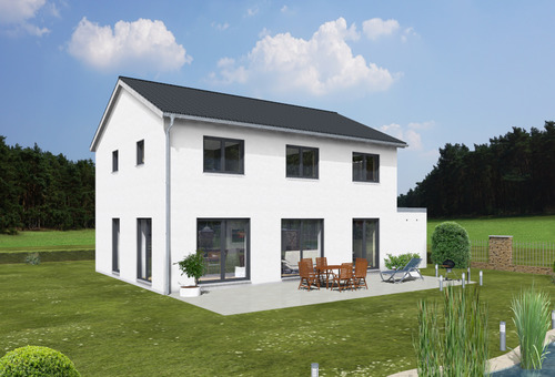 Garten Giebel West.png - 7 Zimmer Einfamilienhaus in Feucht