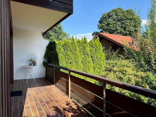 Der Süd-Westbalkon - Etagenwohnung mit 58,40 m² in Murnau a. Staffelsee zum Kaufen