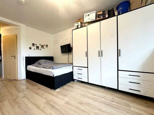 Schlafbereich - 1 Zimmer Etagenwohnung in Nürnberg