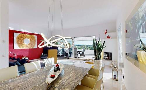 Wohnbereich - 6 Zimmer Doppelhaushälfte in Tettnang