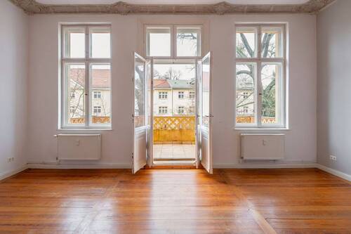 Zugang zum Balkon - 5 Zimmer Etagenwohnung in Potsdam