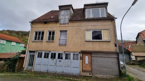 Hausansicht - Doppelhaushälfte in Bad Brückenau