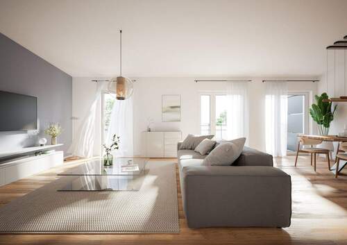 Wohnzimmer.jpg - Etagenwohnung mit 83,60 m² in Röthenbach an der Pegnitz zum Kaufen