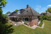 Gartenansicht - 6 Zimmer Einfamilienhaus zum Kaufen in Norderstedt
