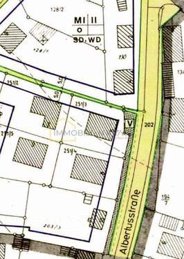 Ausschnitt Bebauungplan - 