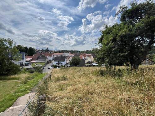 Blick über Sontra - Grundstück in Sontra zum Kaufen