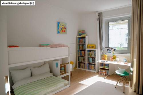 Kinderzimmer - Etagenwohnung mit 73,40 m² in Düsseldorf zum Kaufen