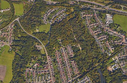 Satellitenansicht - Grundstück in Saarbrücken