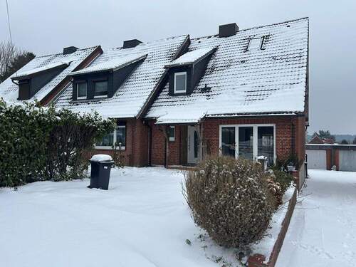Ansicht - 4 Zimmer Reihenendhaus zur Miete in Rosengarten - Vahrendorf