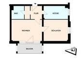 015900080_GK_53qm_20121015.jpg - 2 Zimmer Etagenwohnung zur Miete in Lübeck