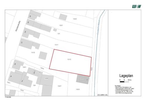 Lageplan.jpg - Grundstück in Mengen zum Kaufen