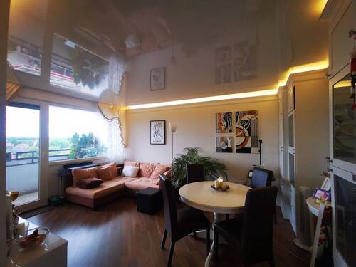 Wohnzimmer - Ihr neues Zuhause in Bönen - moderne 3,5-Zimmer-Wohnung mit Komfort & Top-Lage
