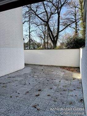 Terrasse - Reihenendhaus mit 80,00 m&sup2; in Berlin zum Kaufen