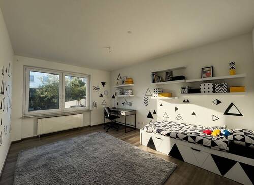 Kinderzimmer - (KI generiert) - Reihenmittelhaus mit 148,00 m&sup2; in Neustadt am Rübenberge zum Kaufen