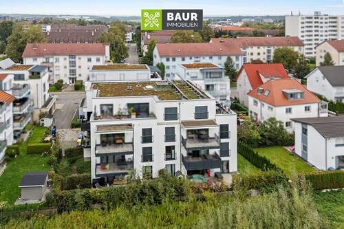 Luftbild - 4 Zimmer Etagenwohnung zum Kaufen in Friedrichshafen