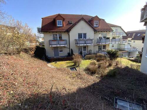 Rückansicht - 3 Zimmer Etagenwohnung in Rudolstadt