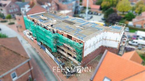 Aktueller Baufortschritt - Etagenwohnung mit 94,60 m² in Haren zur Miete