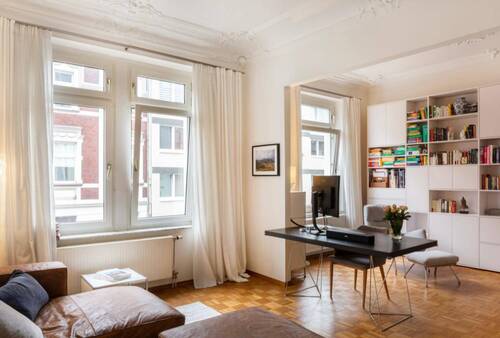 Wohn-/Essbereich - 2 Zimmer Etagenwohnung in Düsseldorf