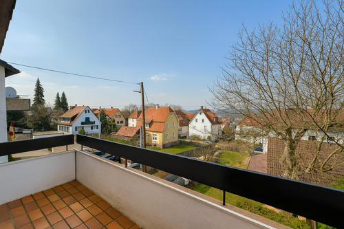 Aussicht vom Balkon - 