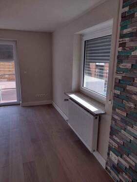 Wohnzimmer - Terrassenwohnung mit 93,00 m&sup2; in Mühlingen zum Kaufen