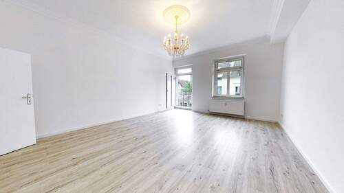 Wohnzimmer - Stil, Licht und Leben - Altbaukunst in Unterbilk