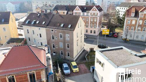 Rückansicht - Gewerbeobjekt (Büro, Produktion, Verkauf) in Meißen