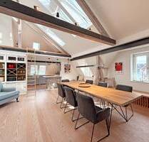 Möblierte, außergewöhnliche Dachgeschosswohnung im begehrten Glockenbachviertel - München Ludwigsvorstadt-Isarvorstadt