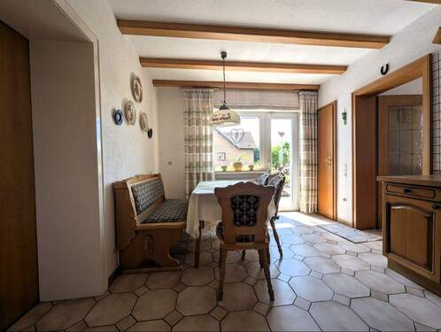 Küchenbereich mit Ausgang zur Terrasse - Einfamilienhaus mit 168,10 m² in Schwerte zum Kaufen