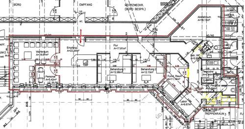 aktuelle Raumaufteilung - 
