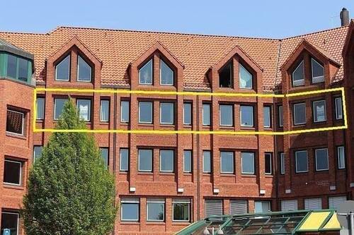 Ansicht/Fensterfront - 7 Zimmer Büro zur Miete in Stuhr