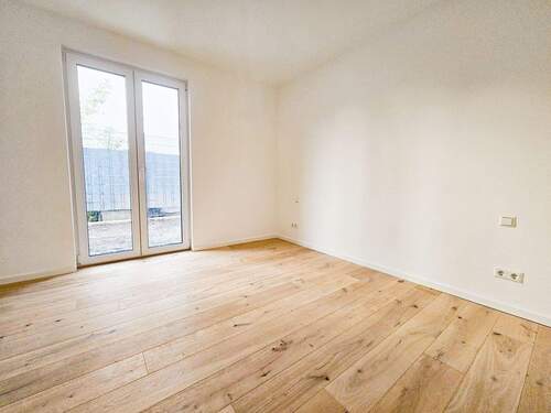 Schlafzimmer - 3 Zimmer Terrassenwohnung zum Kaufen in Frankfurt am Main