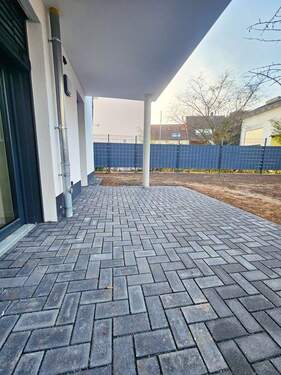 Terrasse mit Garten - 