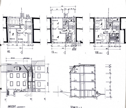 Gebäudezeichnungen - 