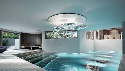 Pool und Spa Bereich Visualisierung - 