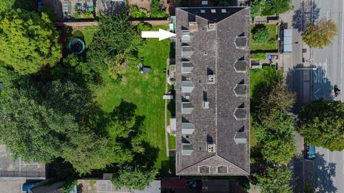 Luftbild mit Garten - 