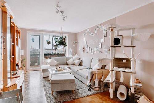 Wohnzimme - Etagenwohnung mit 83,00 m&sup2; in Lüneburg zum Kaufen