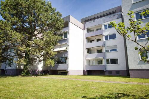 Blick auf das Wohnhaus - 