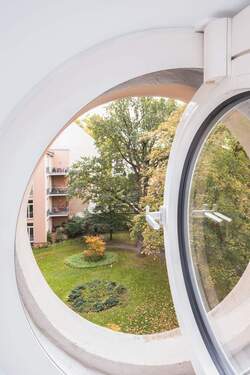 Ausblick in den Garten - 