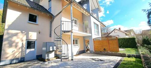 Rückseite, Terrasse Hauptw. - 7 Zimmer Einfamilienhaus in Kaiserslautern-Erlenbach